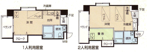 東長崎コスモマンション 間取り図